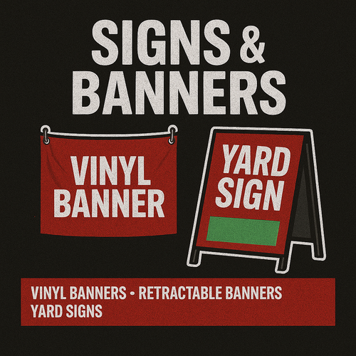 Banners And Signs