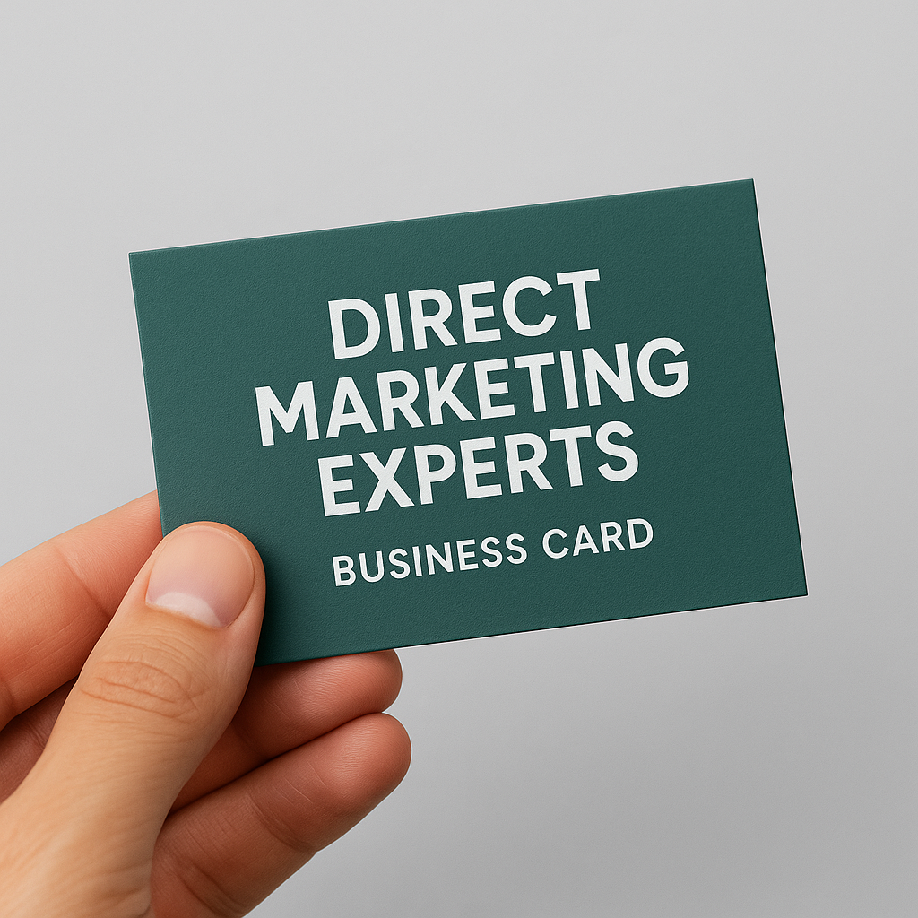 Custom Business Card Design – Premium Branding for Professionals