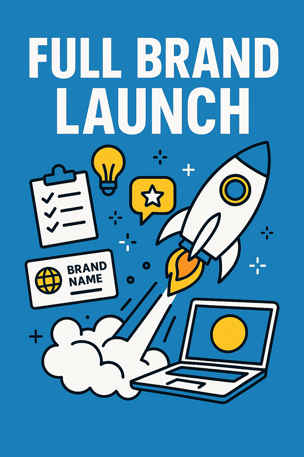 Fully Launched Full Brand Launch – Logo, Website, Labels & Marketing Setup – Direct ...