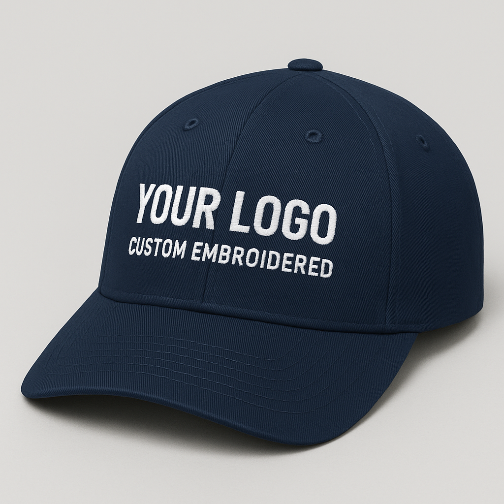 Custom Embroidered Hats – Personalized Logo Caps & Snapbacks