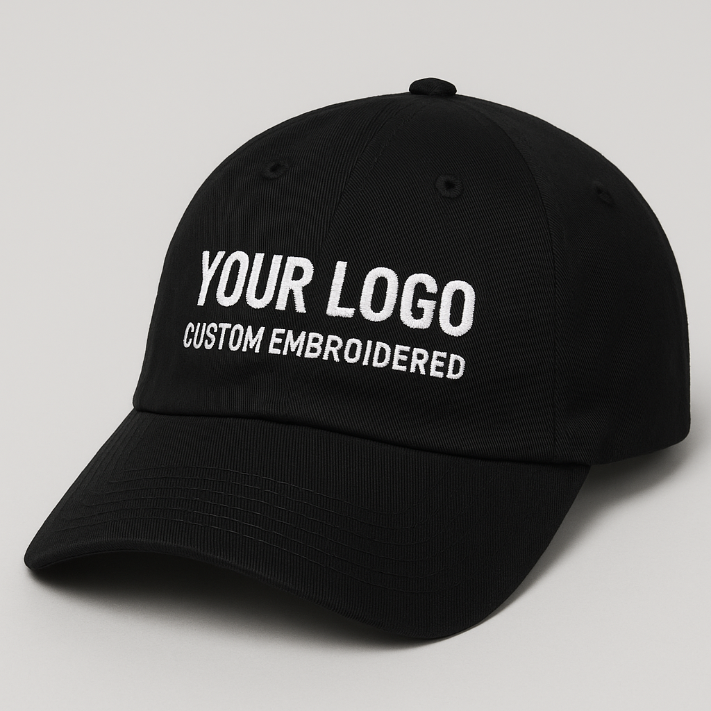 Custom Embroidered Hats – Personalized Logo Caps & Snapbacks