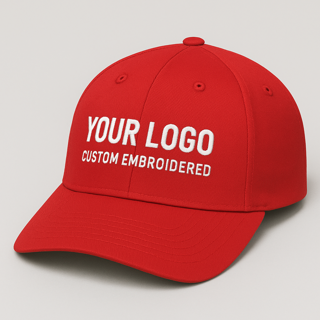 Custom Embroidered Hats – Personalized Logo Caps & Snapbacks
