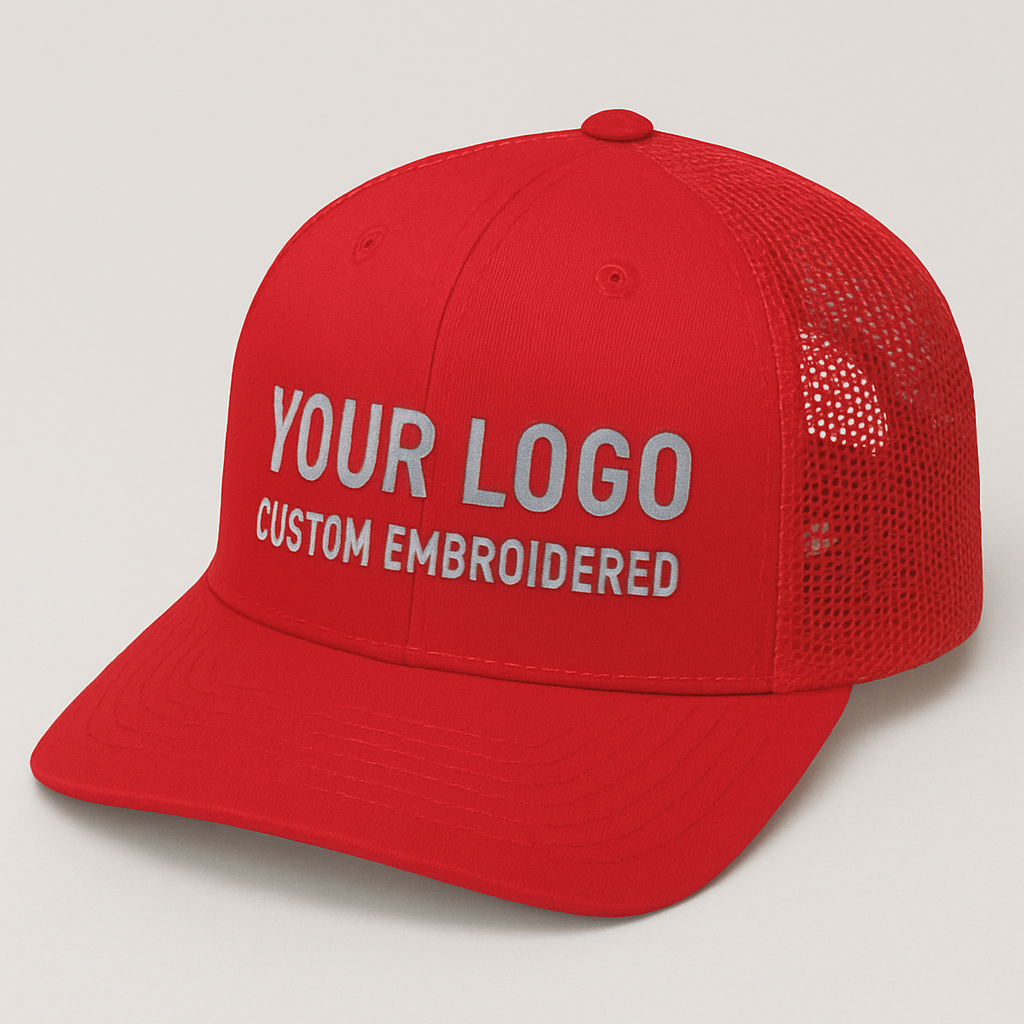Custom Embroidered Hats – Personalized Logo Caps & Snapbacks